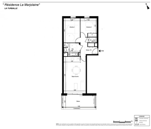 t3 à la vente -   44420  LA TURBALLE, surface 58 m2 vente t3 - UBI459587951